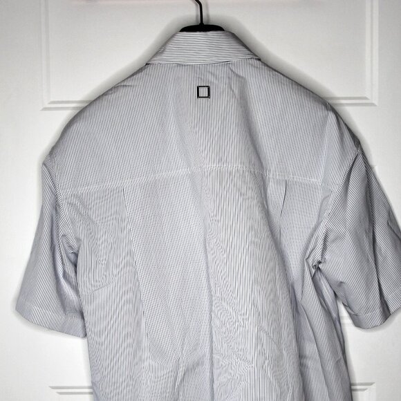 BNWT SS23 WOOYOUNGMI SHORT SLEEVES STRIPE SHIRT 46 - Picture 3 of 11